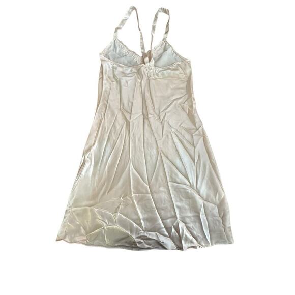 Vanity Fair Women's Beige V-Neckline Sleeveless Nightgown Size 32 - Picture 4 of 8